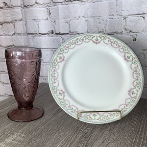 Elite Works Limoges France Floral Salad/Dessert Plate